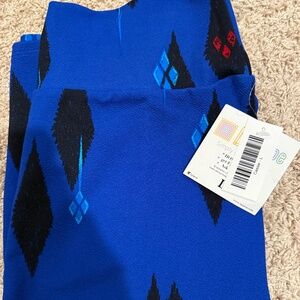 Large Blue Pencil Skirt New With Tags